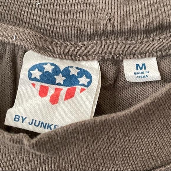 GRATEFUL DEAD Junkfood distress sleeveless cropped T-shirt size Medium - Picture 3 of 8